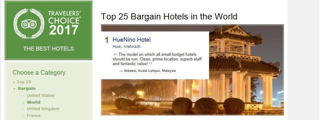 Hue Nino Hotel Екстер'єр фото